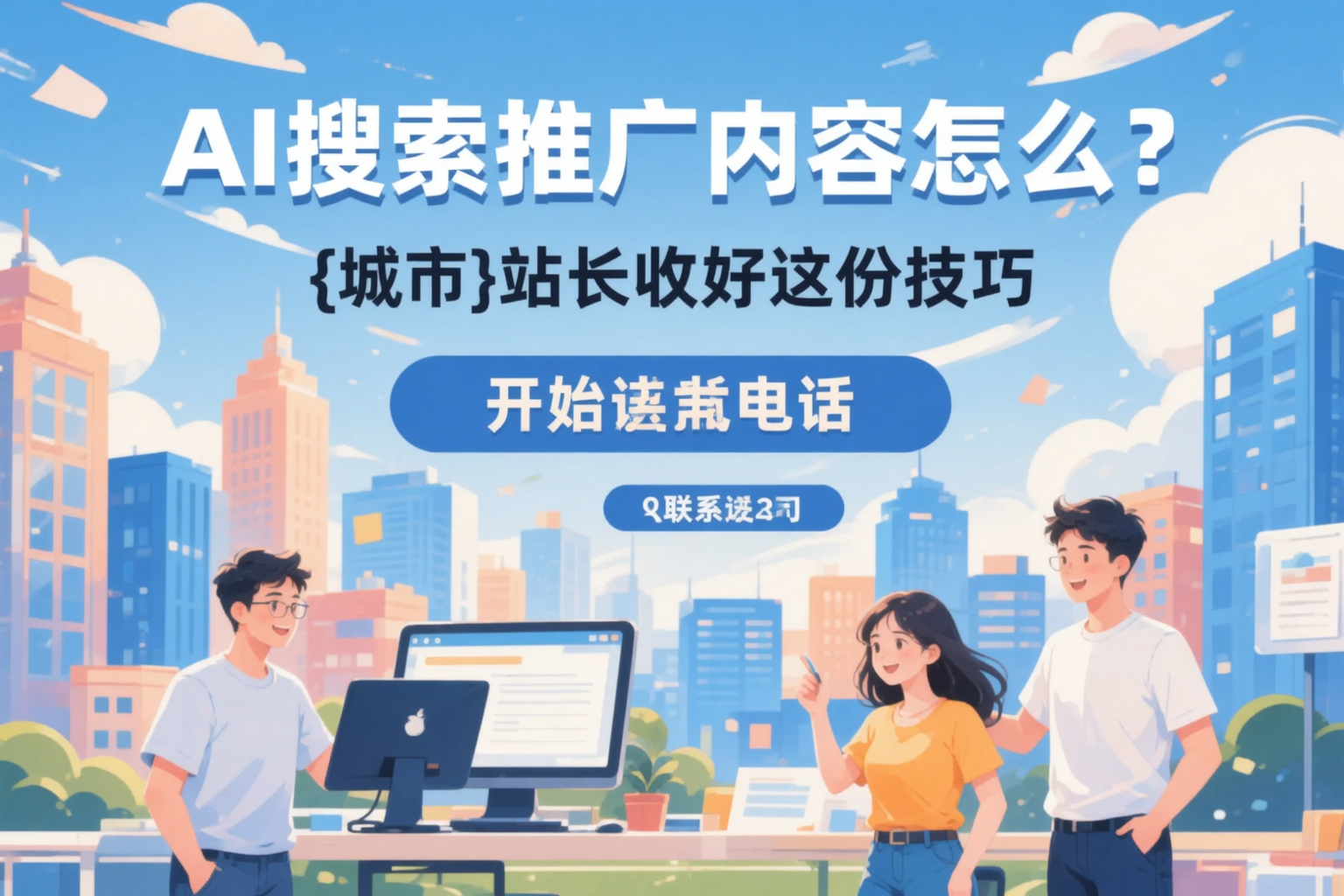 AI搜索推广内容怎么写？铁岭站长收好这份技巧