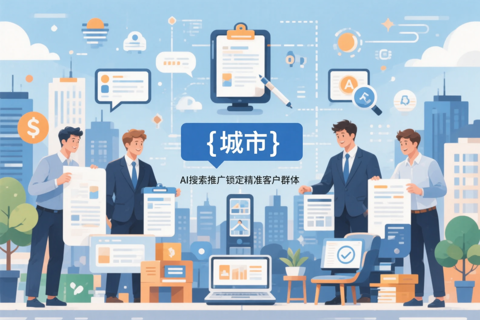 铁岭公司如何用AI搜索推广锁定精准客户群体