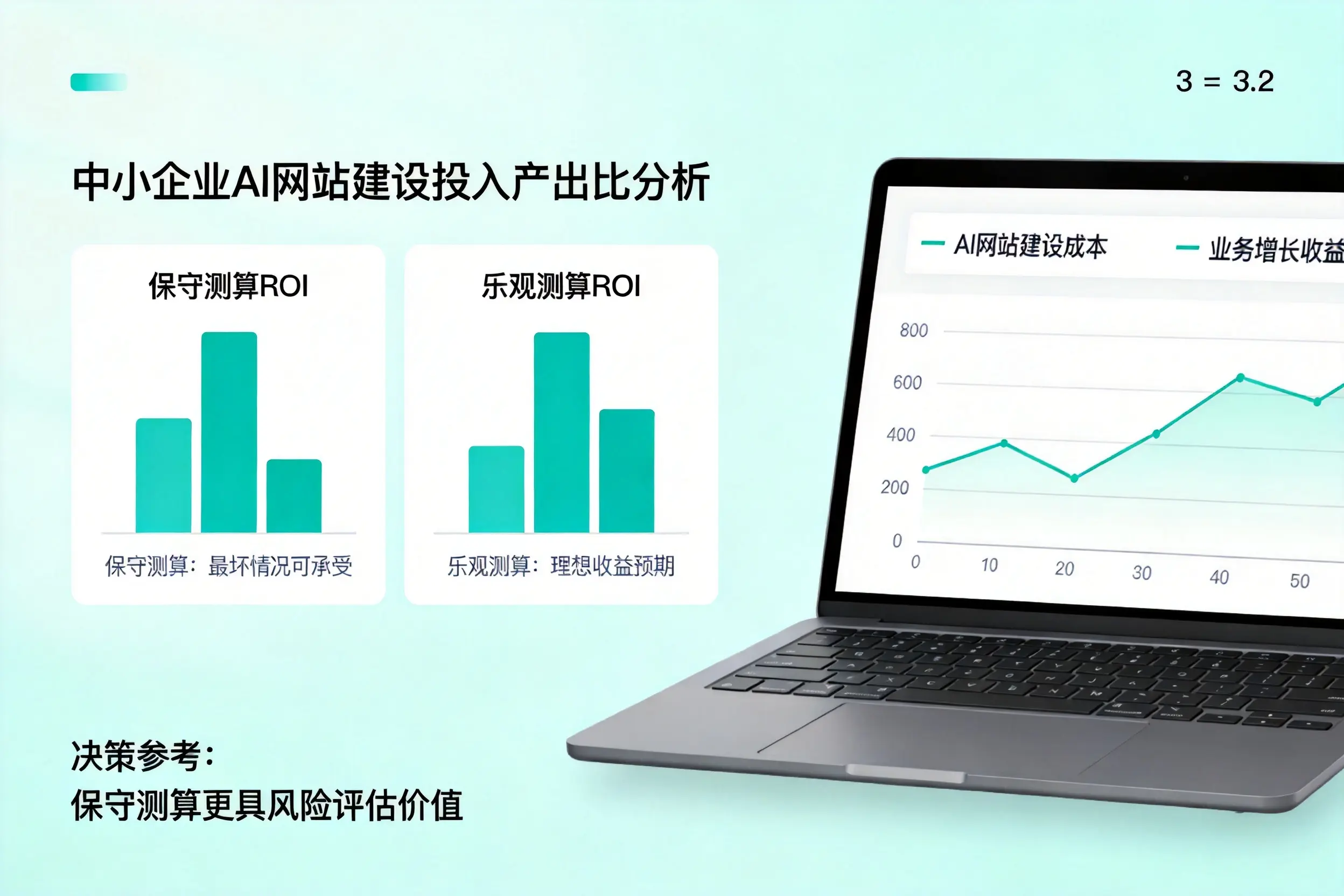 铁岭中小企业AI网站建设投入产出比怎么算？先看这份分析