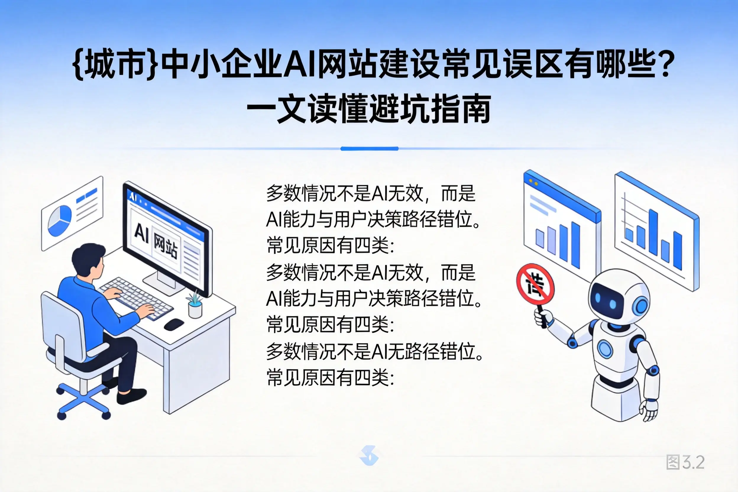 铁岭中小企业AI网站建设常见误区有哪些？一文读懂避坑指南