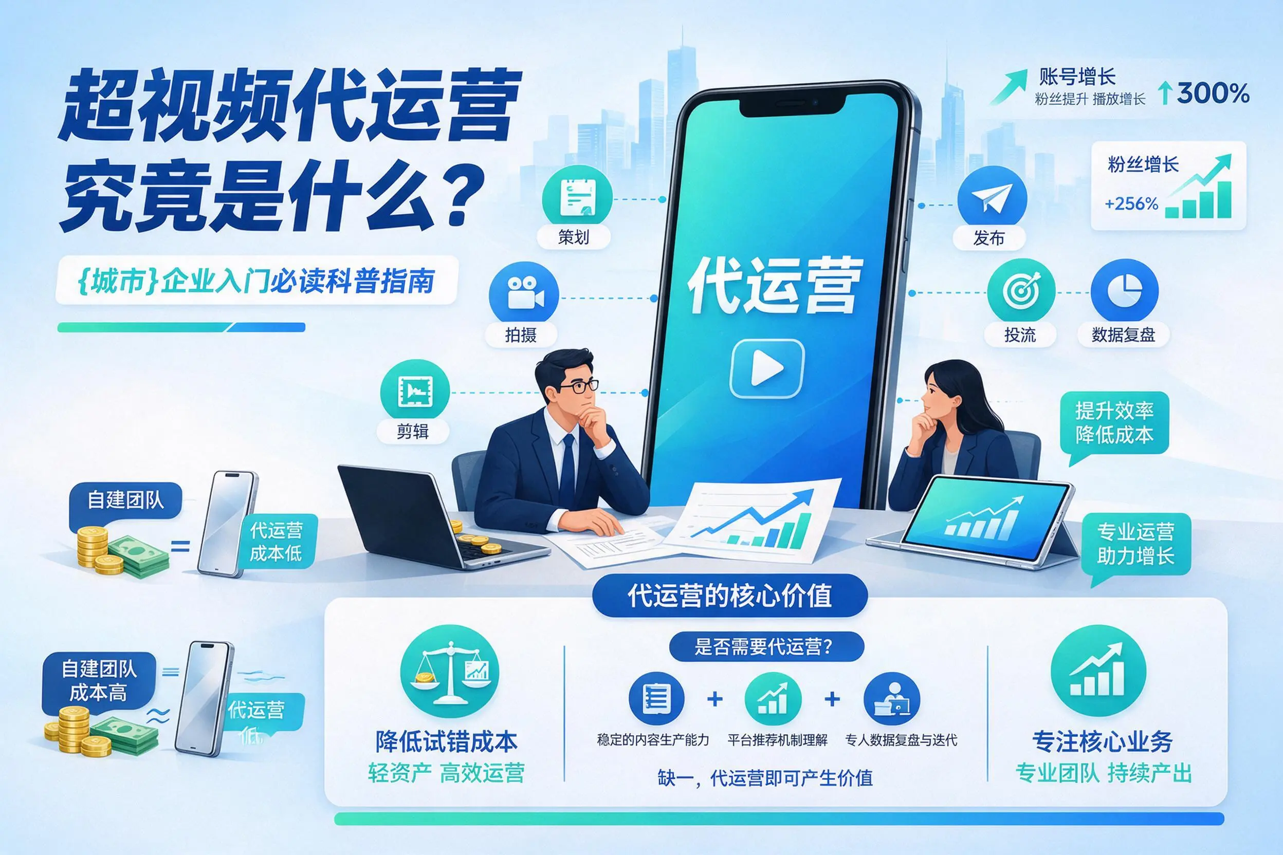 短视频代运营究竟是什么？铁岭企业入门必读科普指南
