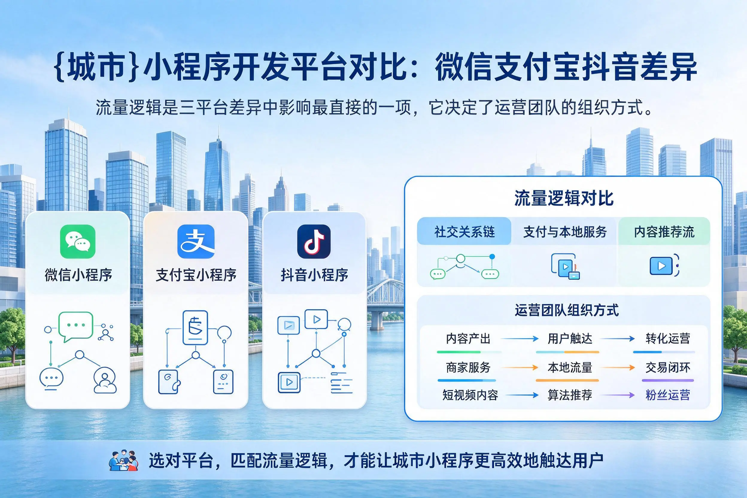 铁岭小程序开发平台对比:微信支付宝抖音差异